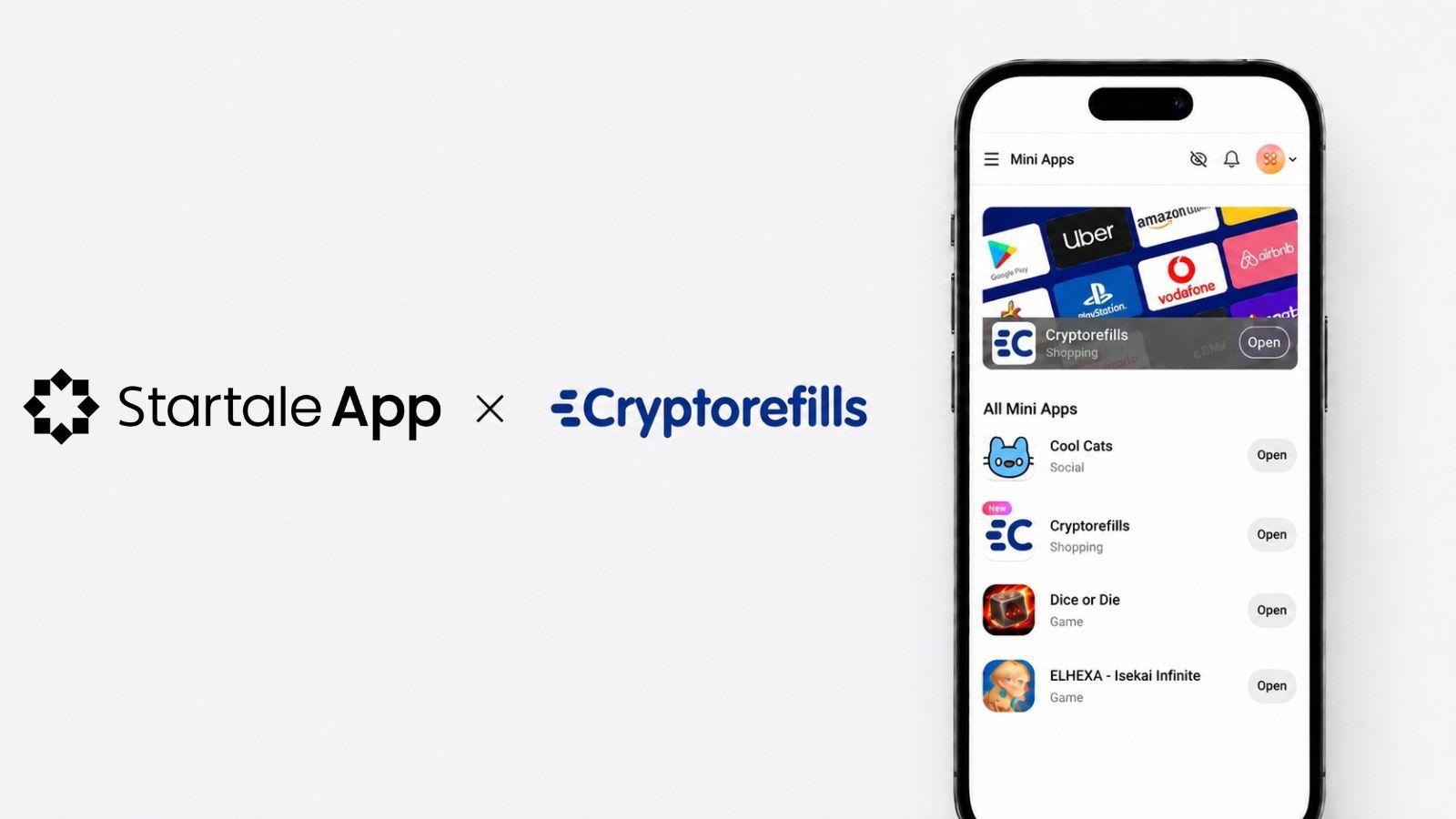 How to Use the Cryptorefills Mini App on Startale How to Use the Cryptorefills Mini App on Startale