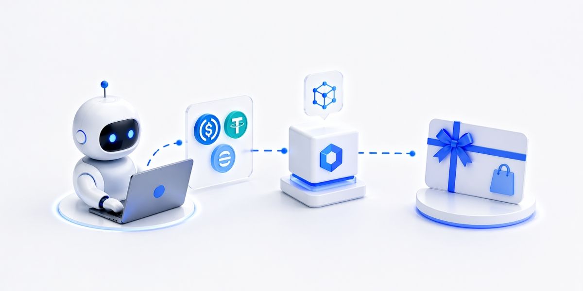 How AI agents buy gift cards with stablecoins