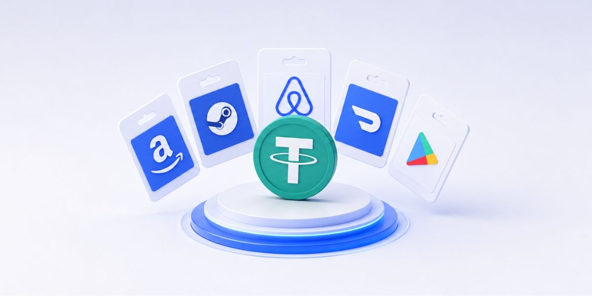 Best gift cards to buy with USDT in 2026