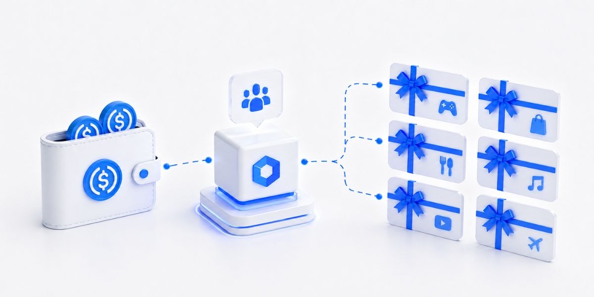 Buy gift cards in bulk with USDC