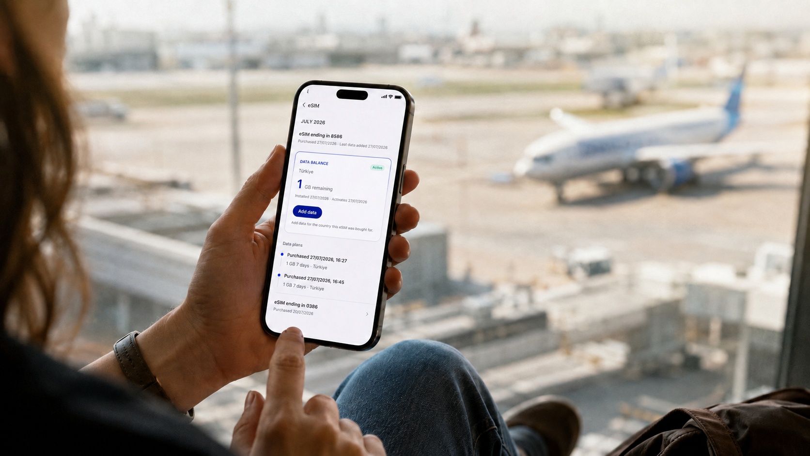 How to top up your eSIM and add more data How to top up your eSIM and add more data