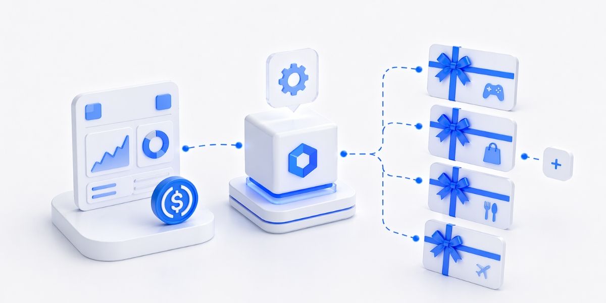 Gift card API for fintech and rewards platforms