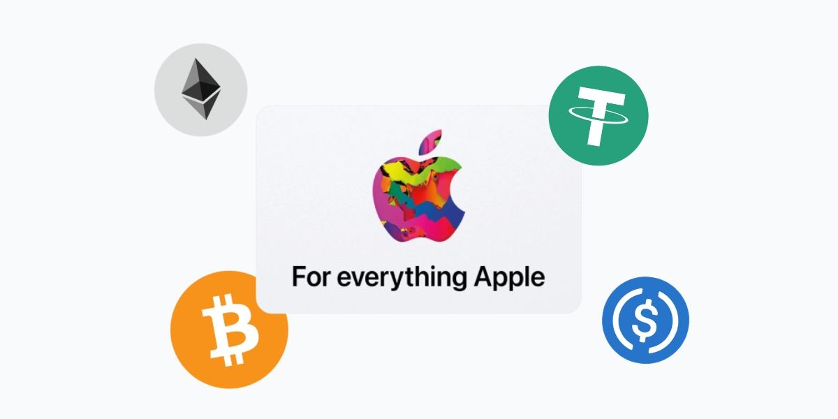 Everything Apple Geschenkkarte mit Krypto kaufen