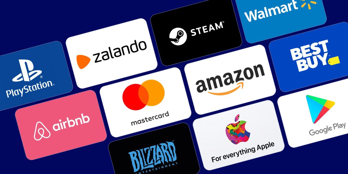 Buy gift cards with Tether (USDT)