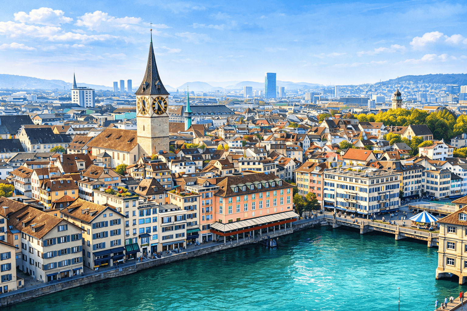 Paying for the conference circuit from Zürich